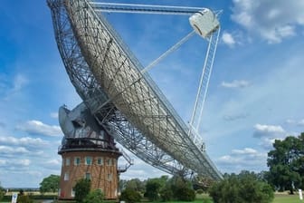 Das Parkes-Radioteleskop in Australien.