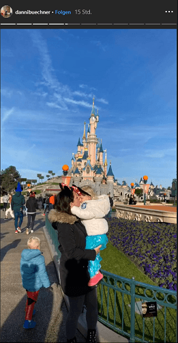 Danni und ihre Kids im Disneyland Paris