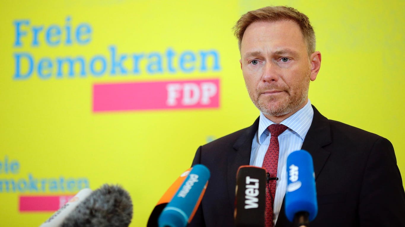 Christian Lindner: Die Freien Demokraten verlieren Mitglieder.