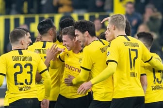 Borussia Dortmund ließ gegen Eintracht Frankfurt nur einen gegnerischen Torschuss zu.