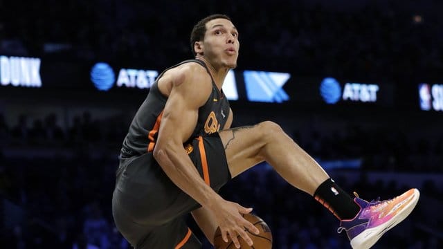 Aaron Gordon wurde wieder nur Zweiter im Dunk-Wettbewerb.