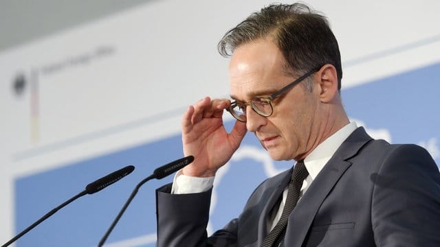 Bundesaußenminister Heiko Maas am letzten Tag der Münchner Sicherheitskonferenz. Bundesaußenminister Heiko Maas am letzten Tag der Münchner Sicherheitskonferenz.