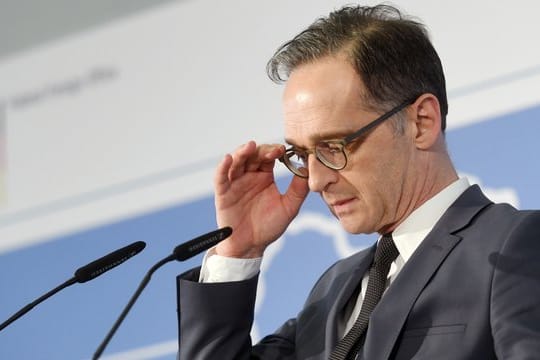 Bundesaußenminister Heiko Maas am letzten Tag der Münchner Sicherheitskonferenz.