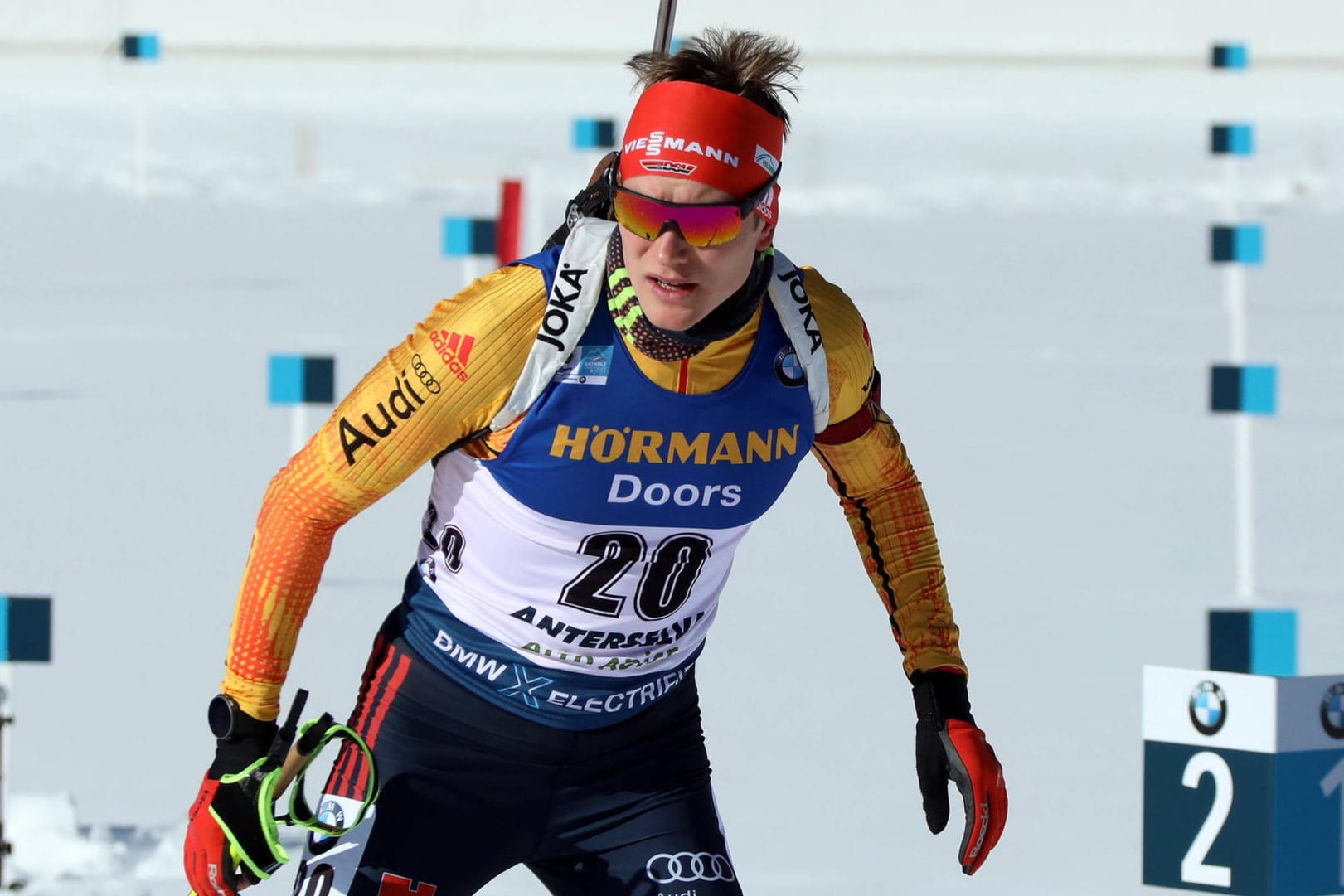 Biathlon-WM in Antholz: Die Hoffnungen der Herren liegen hauptsächlich in Benedikt Doll.