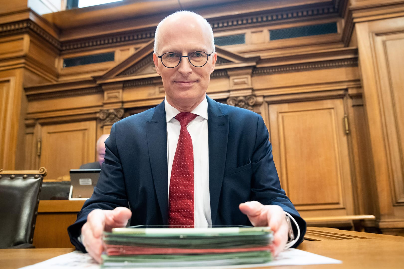Peter Tschentscher: Er ist Erster Bürgermeister Hamburgs.
