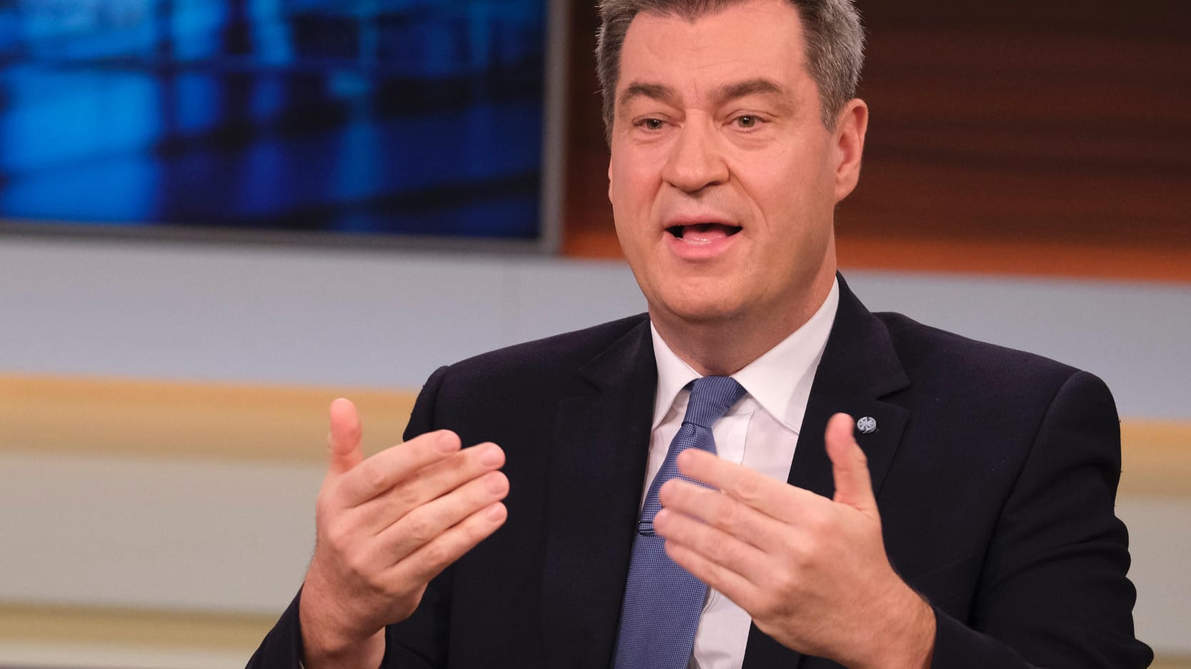 CSU-Chef Markus Söder bei "Anne Will": "Wenn man dem schaden will, kann man es machen".