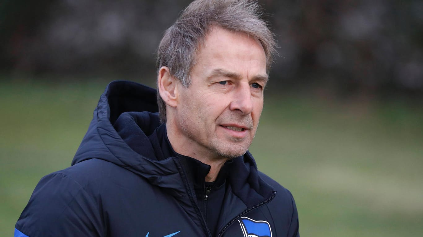 Jürgen Klinsmann: Der ehemalige Bundestrainer hatte mit Hertha BSC viel vor.