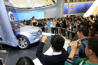 Automesse: Die Messe in Peking sollte Ende April stattfinden.