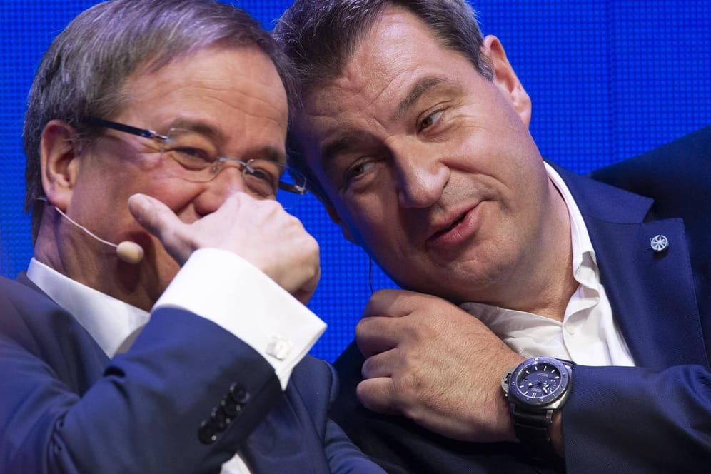 NRW-Ministerpräsident Armin Laschet und Markus Söder: Neuer Chef der CDU kann nur werden, wer auch den CSU-Chef überzeugt.