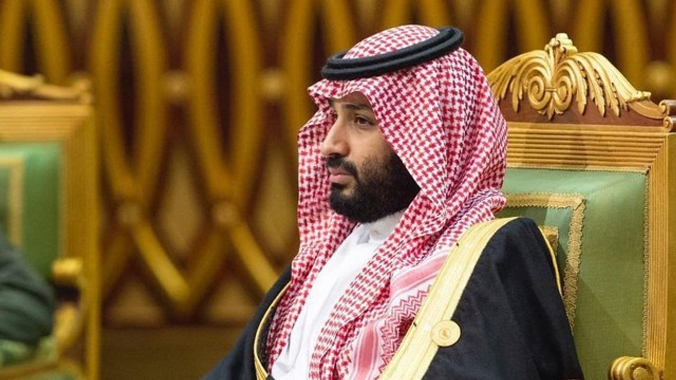 Saudi-Arabiens Kronprinz Mohammed bin Salman Saudi und der Fall Khashoggi.