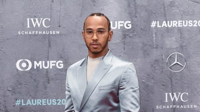 Outete sich als Messi-Fan: Formel-1-Weltmeister Lewis Hamilton.