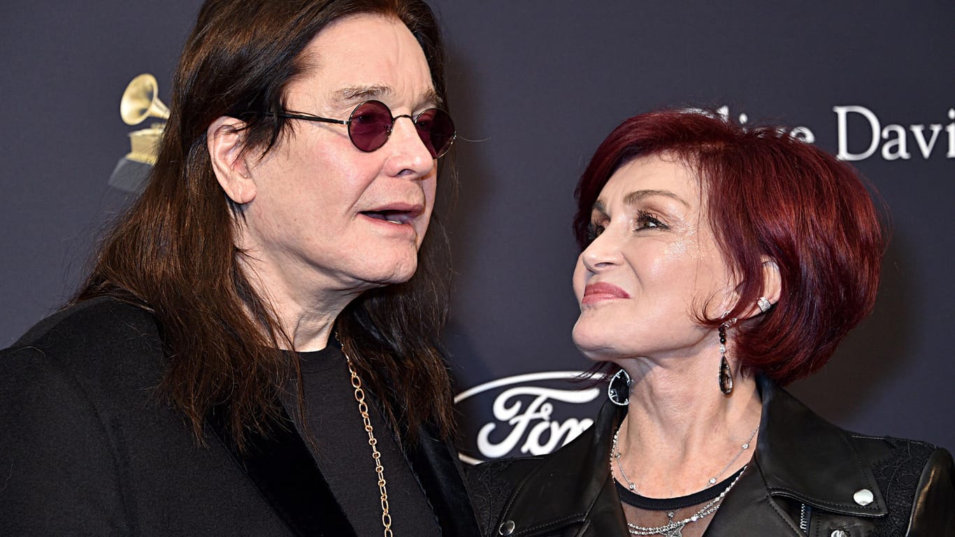 Ozzy und Sharon Osbourne: So gestylt kennt man das Paar seit vielen Jahren.
