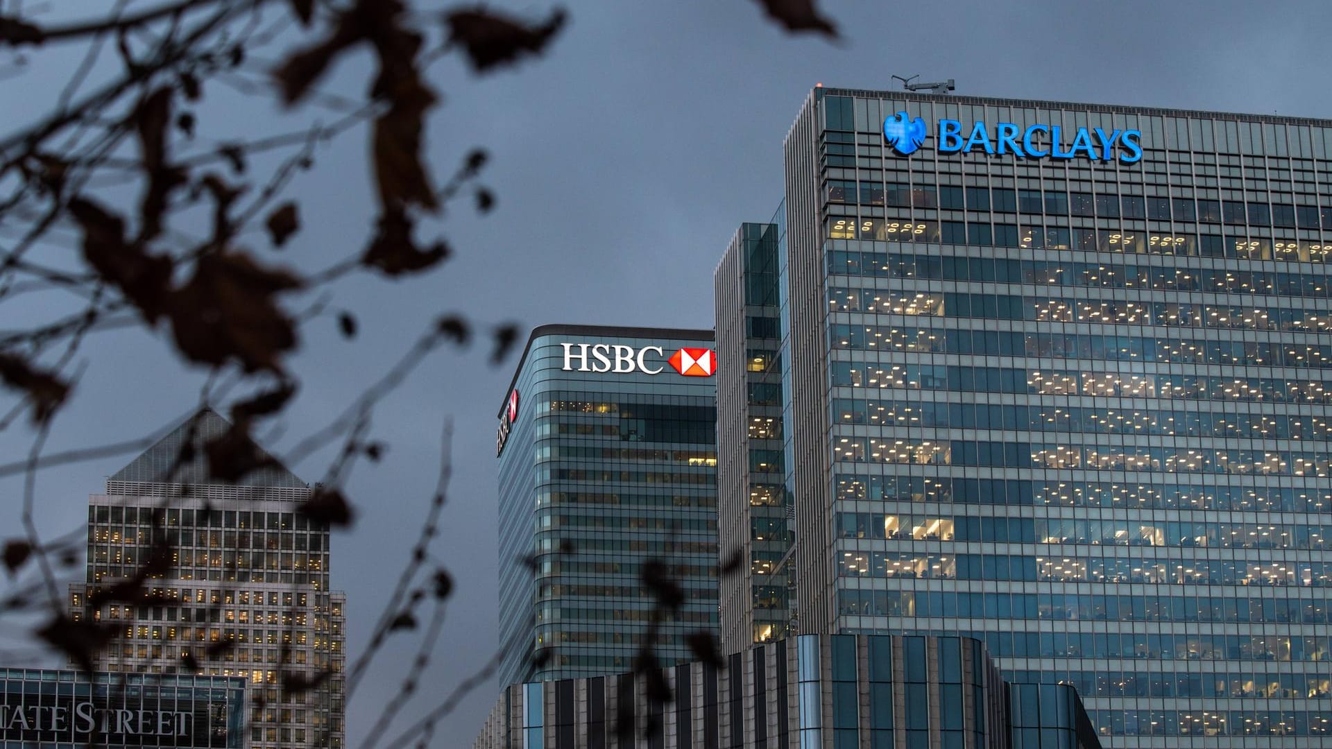 Dunkle Wolken über HSBC: Die britische Großbank streicht tausende Stellen.