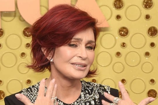 Hier noch in Rot: Sharon Osbourne bei der Emmy-Verleihung 2019.