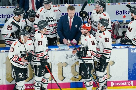 Spieler der Kölner Haie: In der Heimatstadt der Haie finden 2021 die nächsten DEL Winter Games statt.