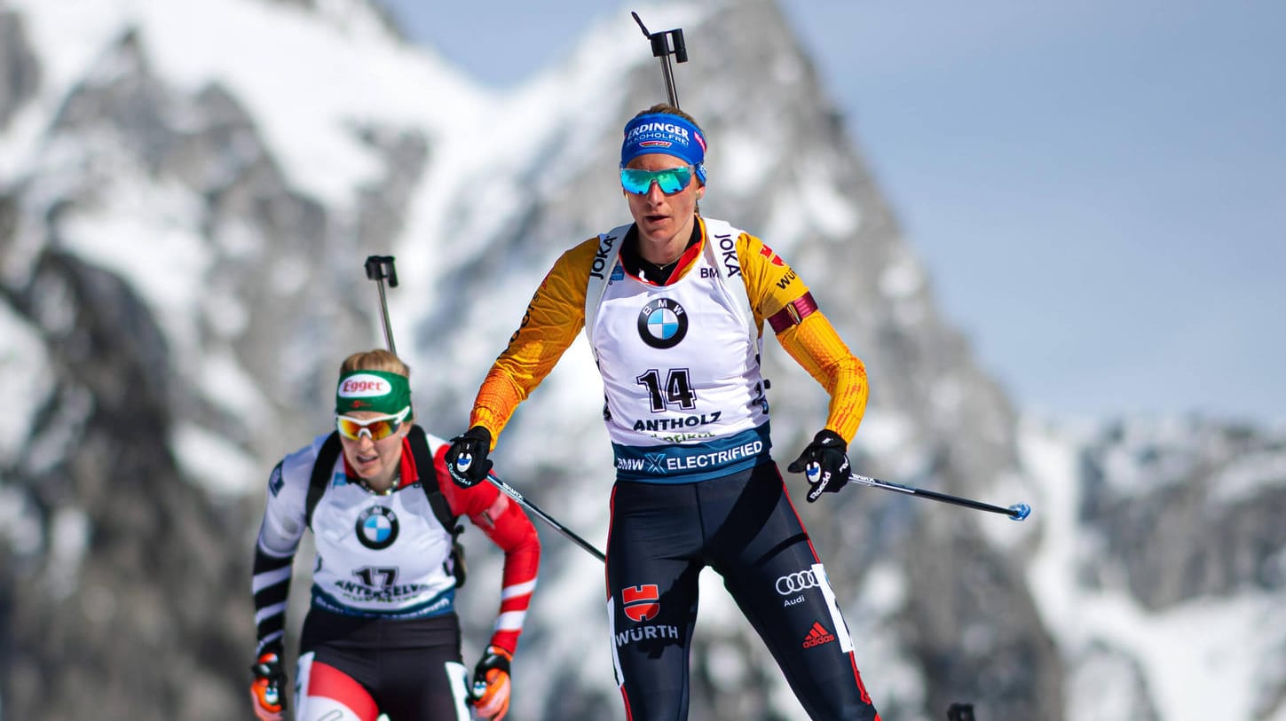 Vanessa Hinz: Die deutsche Biathletin war eine echte Überraschung.