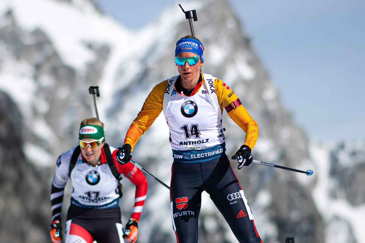 Vanessa Hinz: Die deutsche Biathletin war eine echte Überraschung.