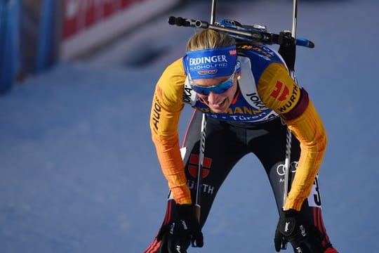 Schrammte in Antholz nur knapp an Gold vorbei: Vanessa Hinz.