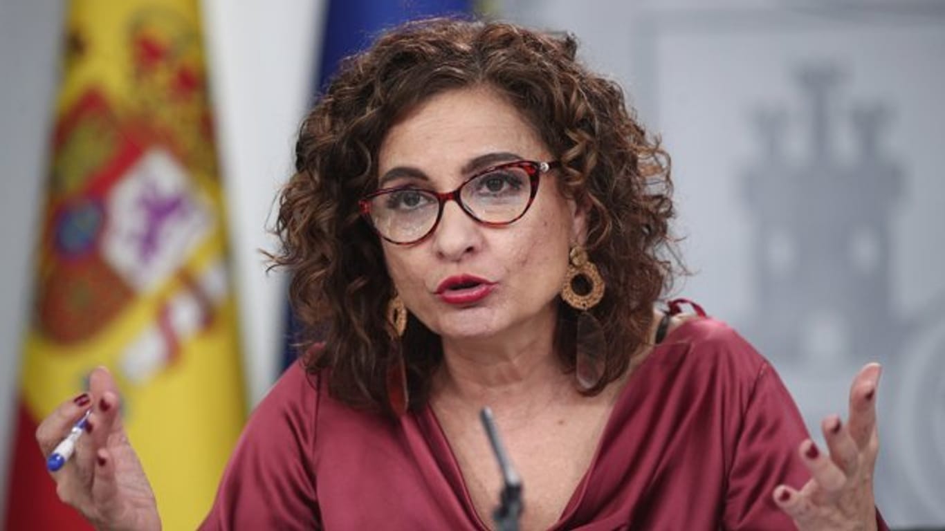 Spaniens Finanzministerin, Maria Jesus Montero.