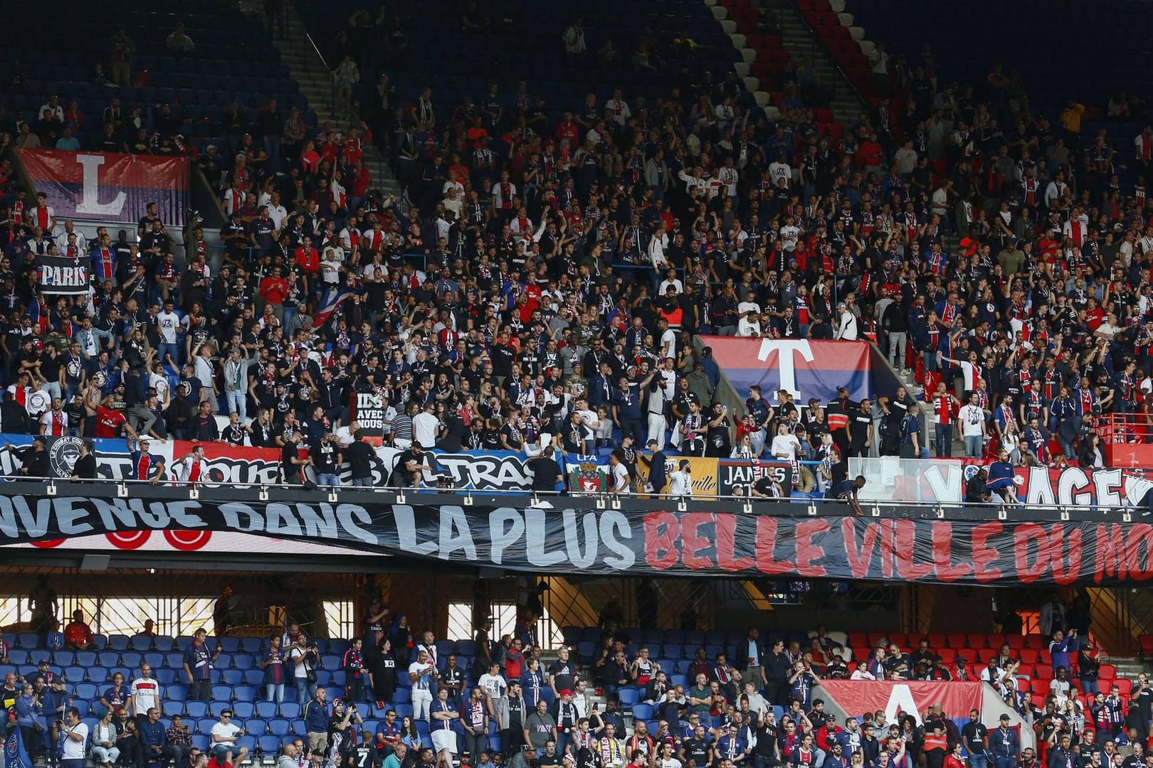Symbolbild von PSG-Fans.
