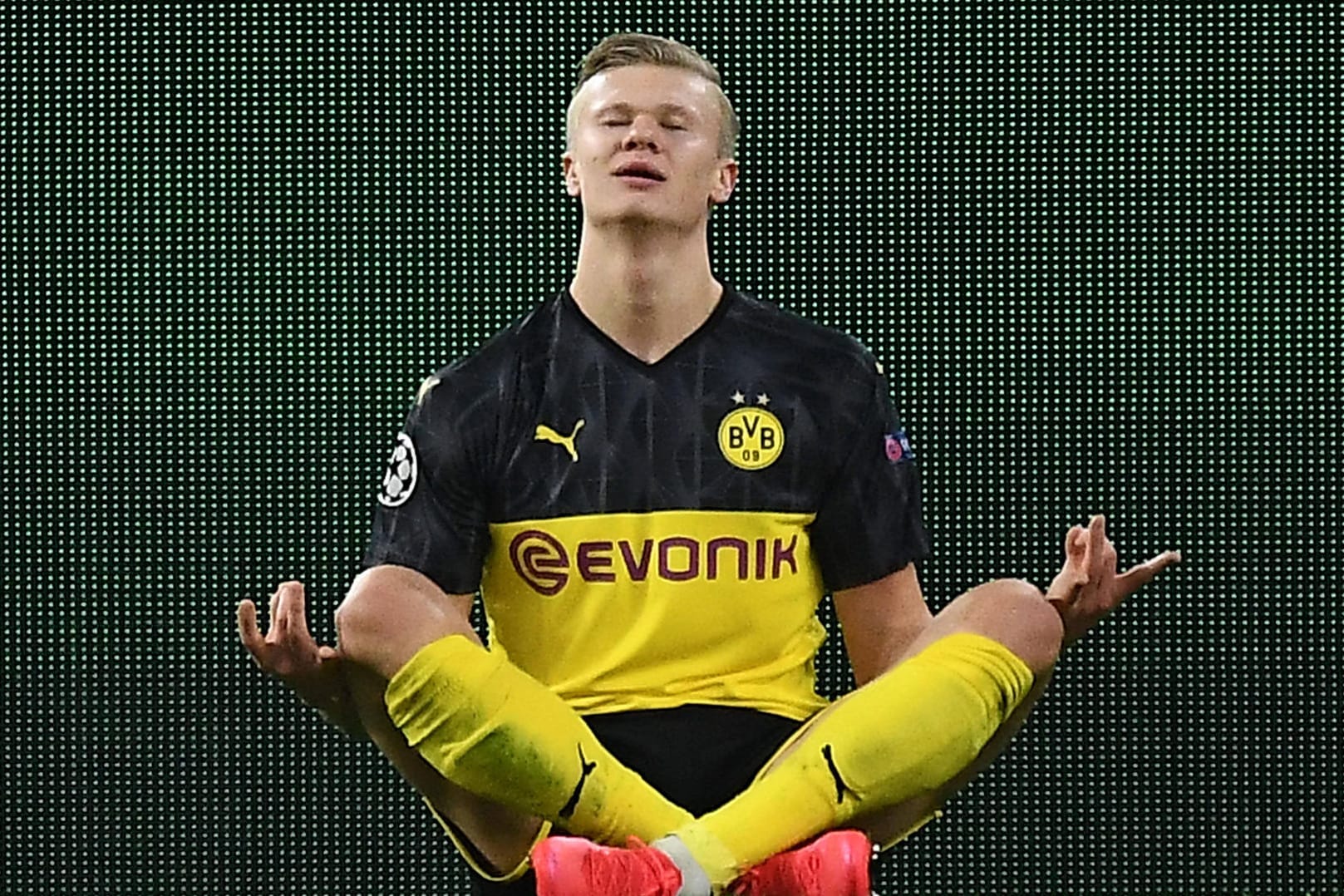 Jubel nach dem ersten Tor: Erling Haaland.