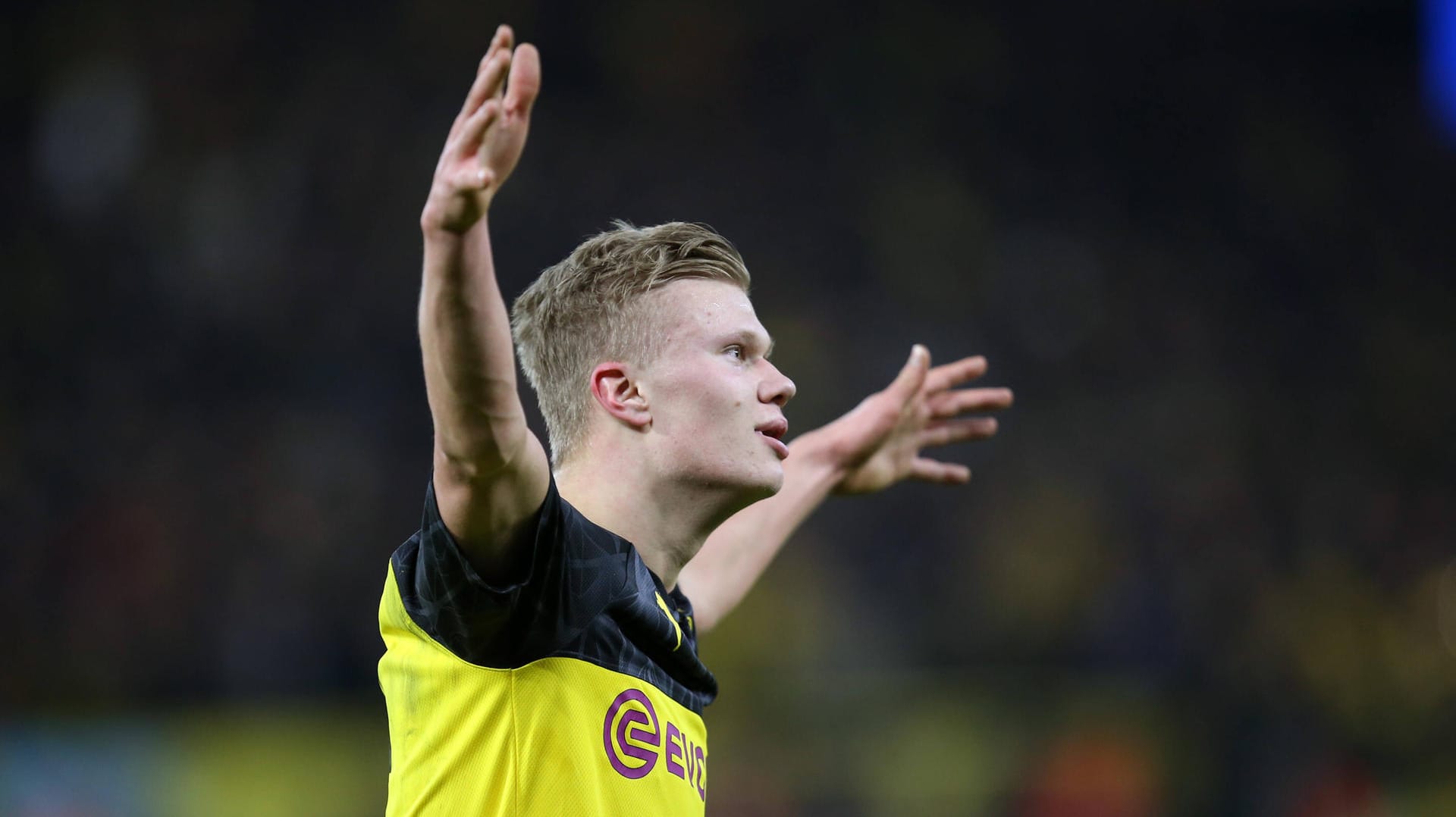 War mal wieder Mann des Abends: BVB-Angreifer Erling Haaland.