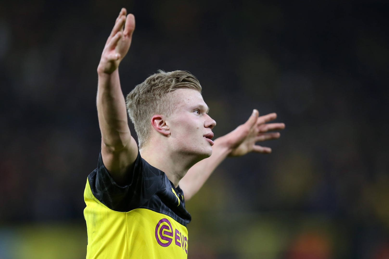 War mal wieder Mann des Abends: BVB-Angreifer Erling Haaland.