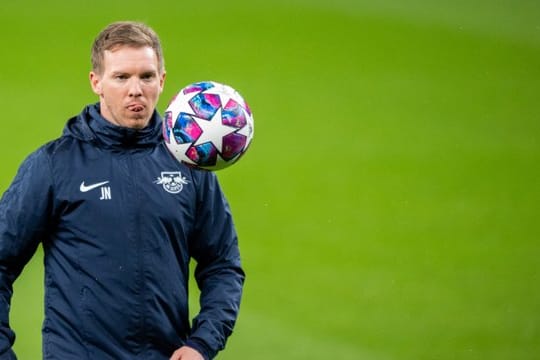Zum ersten Mal in London zu Gast: Leipzig-Coach Julian Nagelsmann.
