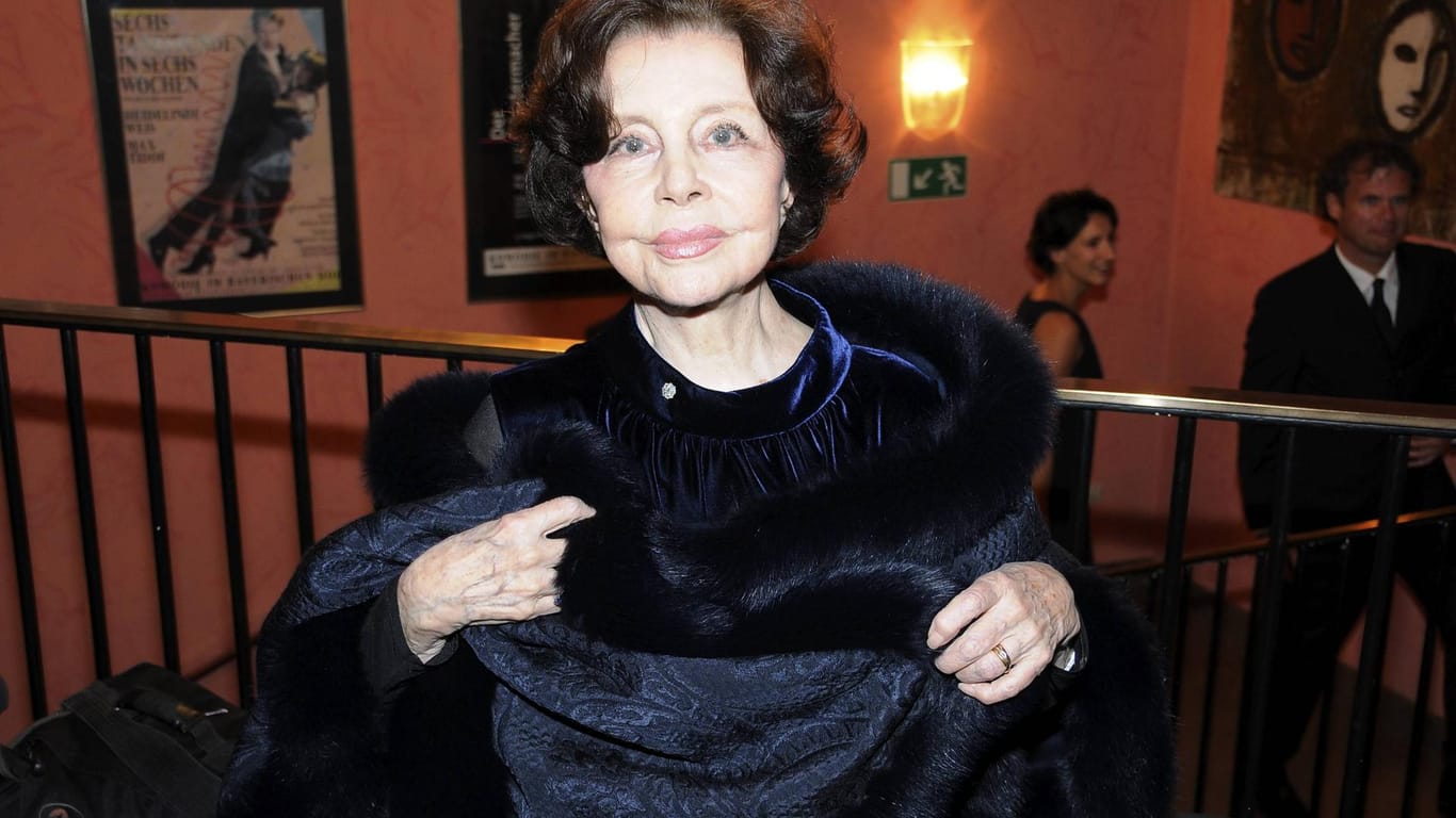 Sonja Ziemann (Archivbild): Die deutsche Schauspielerin ist in einem Seniorenheim in München gestorben.