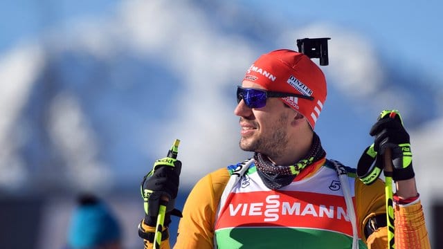 Geht in Antholz als Titelverteidiger über 20 Kilometer ins Rennen: Arnd Peiffer. Geht in Antholz als Titelverteidiger über 20 Kilometer ins Rennen: Arnd Peiffer.