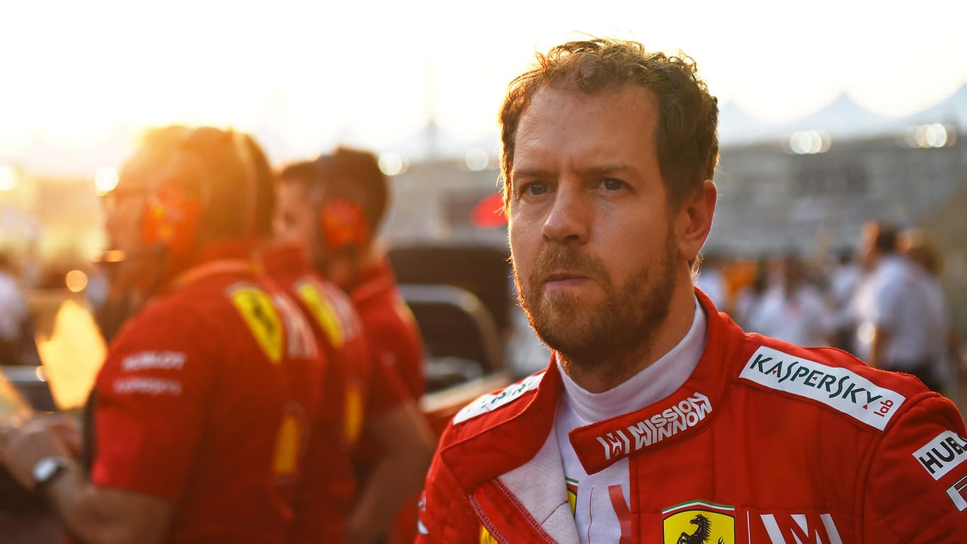 Kann nicht am ersten Testtag der Formel 1 teilnehmen: Ferrari-Star Sebastian Vettel.