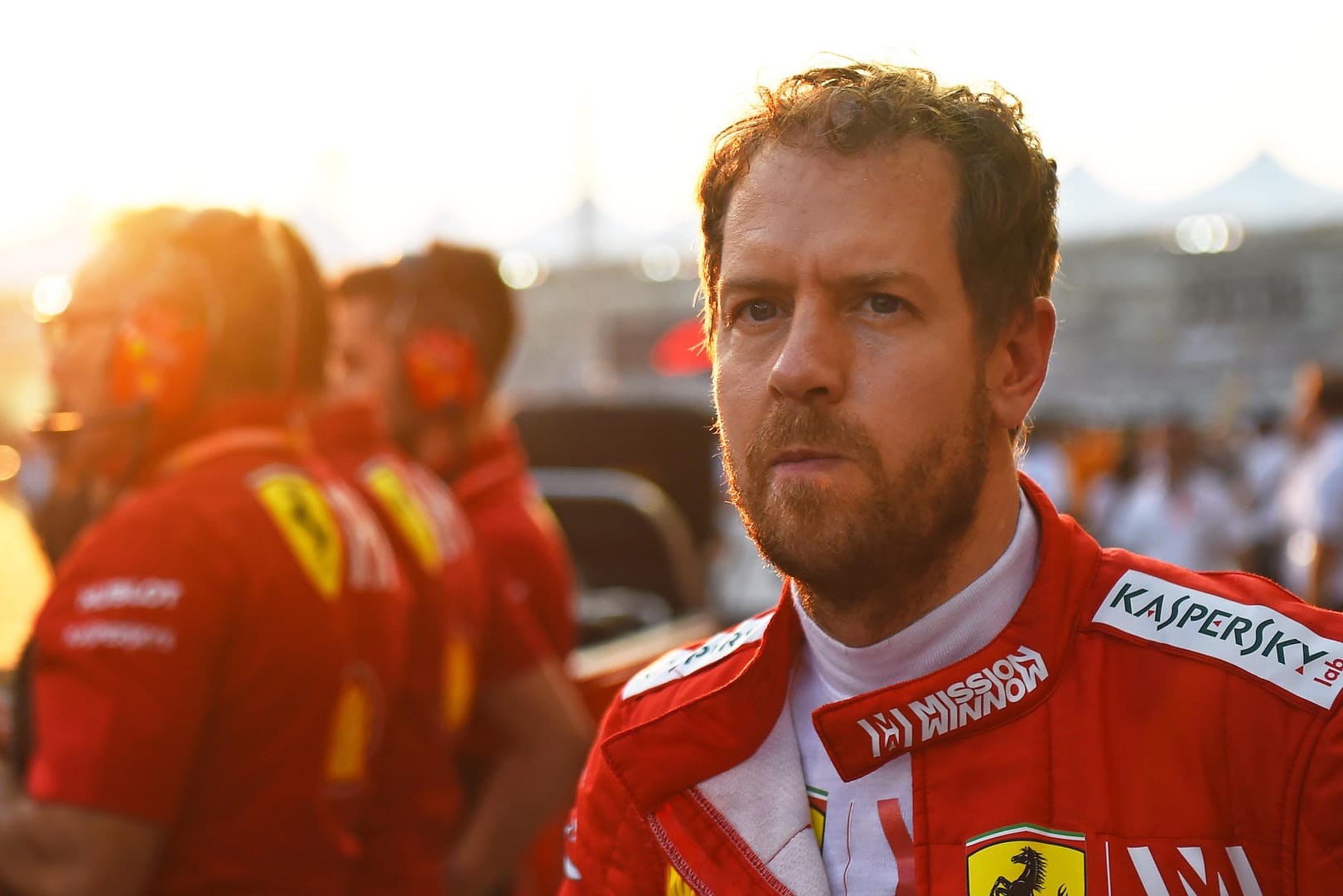 Kann nicht am ersten Testtag der Formel 1 teilnehmen: Ferrari-Star Sebastian Vettel.