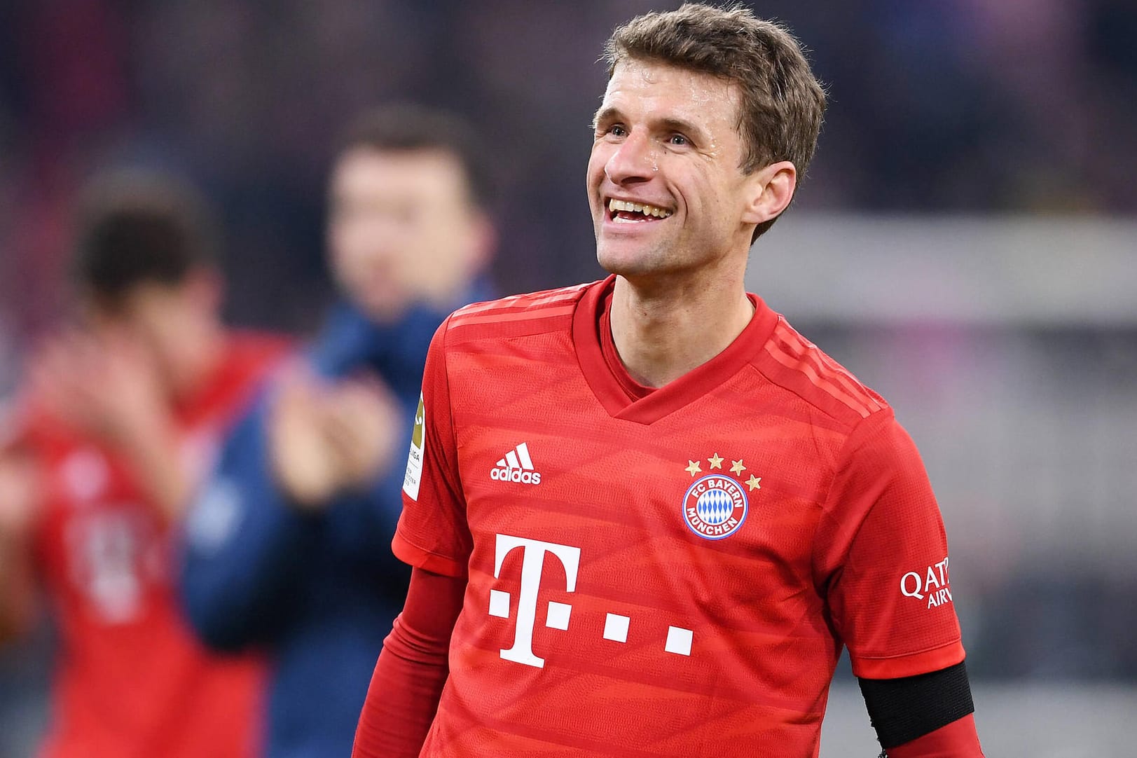 Grund zur Freude: Kehrt Thomas Müller doch in die Nationalmannschaft zurück – für Olympia?