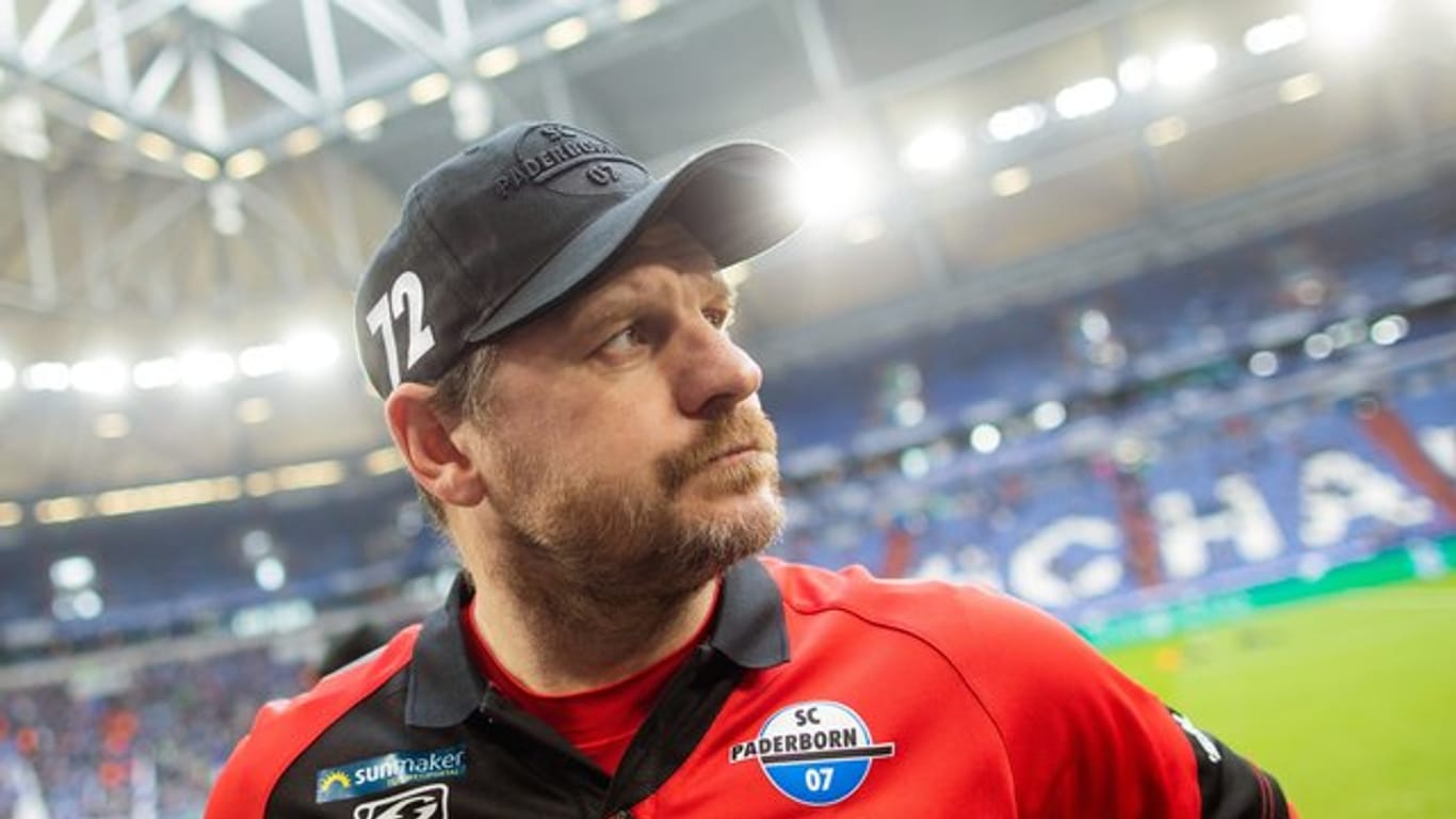 Muss mit Aufsteiger Paderborn zu Rekordmeister Bayern: SC-Coach Steffen Baumgart.