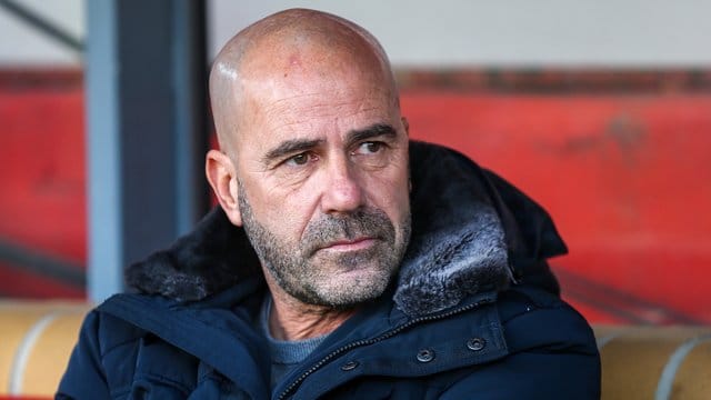 Erwartet mit Leverkusen den FC Porto: Bayer-Coach Peter Bosz.