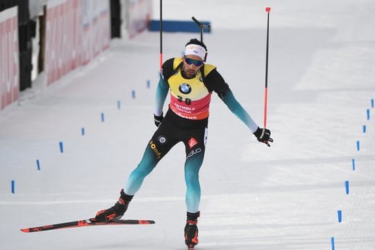 Sicherte sich in Antholz souverän den WM-Sieg über 20 Kilometer: Martin Fourcade.