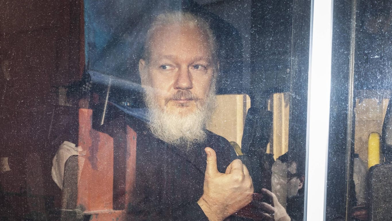 Wikileaks-Gründer Julian Assange: Der 48-jährige Wikileaks-Gründer sitzt seit Monaten im britischen Hochsicherheitsgefängnis Belmarsh.