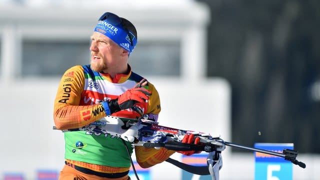 Erik Lesser geht bei der WM im Single-Mixed an den Start.