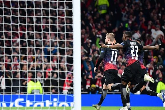 Matchwinner beim Leipziger Sieg in London: Timo Werner (l).