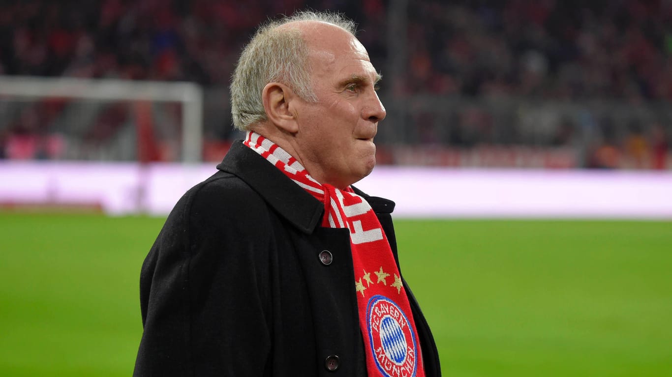 Uli Hoeneß: Der Ex-Boss der Bayern wird in London vor Ort sein.