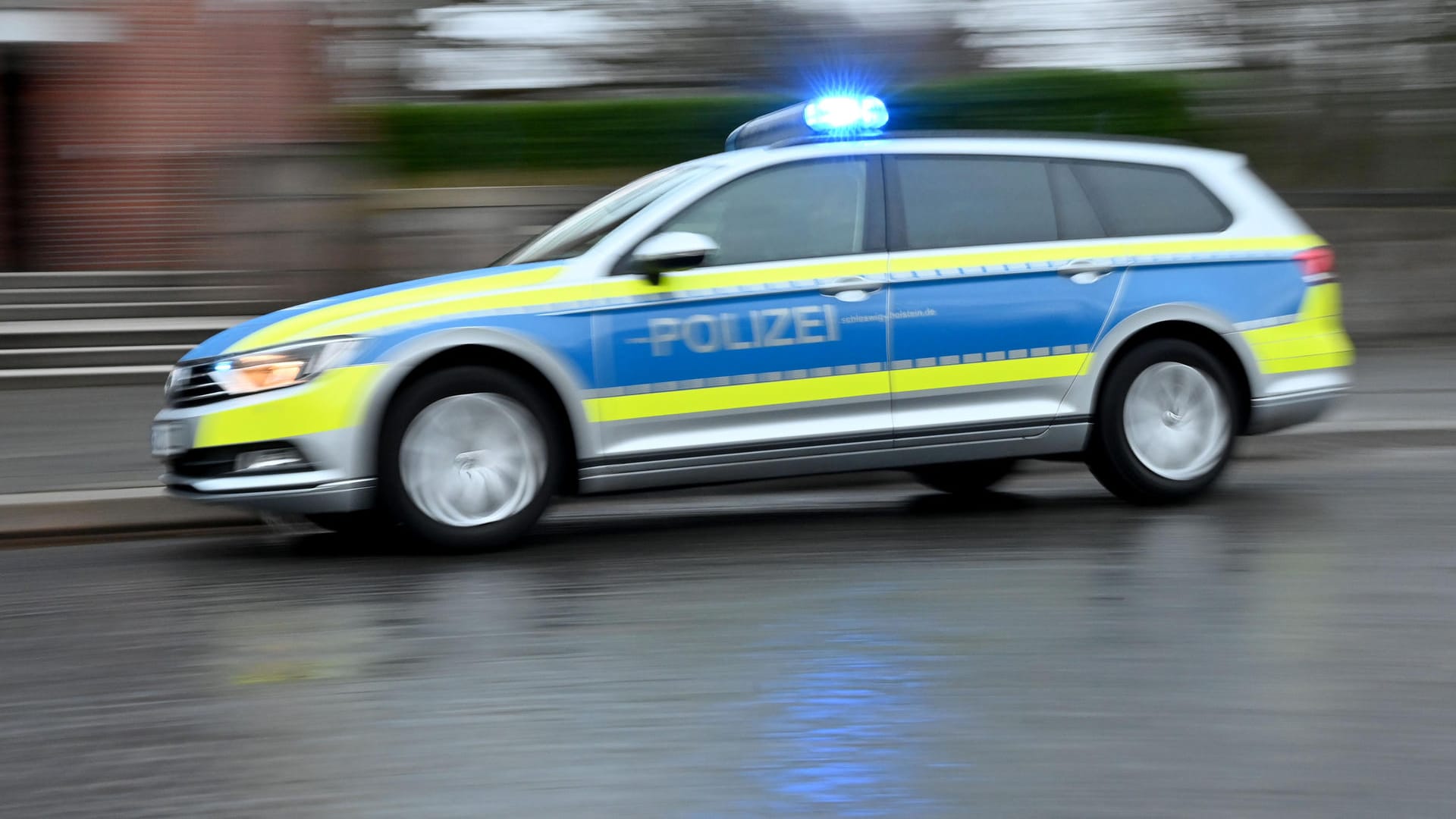 Polizei im Einsatz: Die Beamten setzten bei der Suche nach der Frau auch Spürhunde ein.