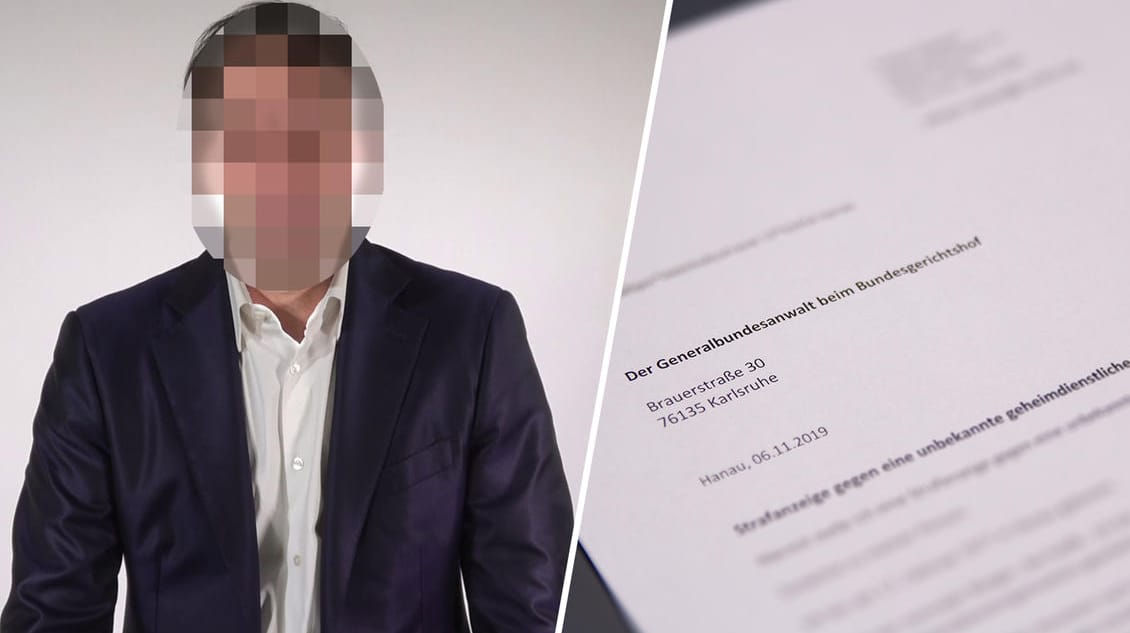 Der mutmaßliche Täter Tobias R.: Seine absurden Thesen schickte er auch an den Generalbundesanwalt.