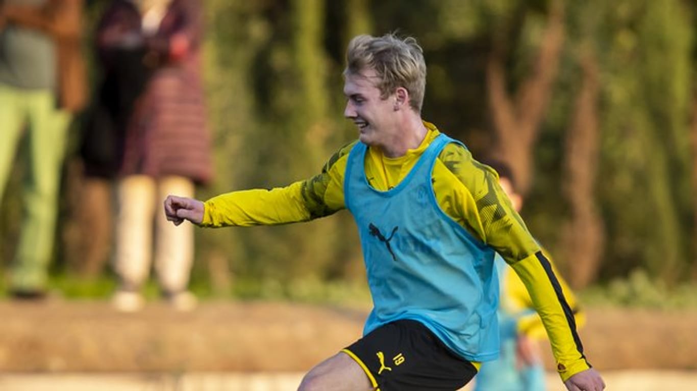 Hat bei Borussia Dortmund das Training wieder aufgenommen: Nationalspieler Julian Brandt.