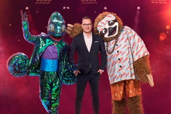 Chamäleon, Moderator Opdenhövel und ein Faultier: Der Sender gibt einen kleinen Ausblick auf die neue Staffel der Show "The Masked Singer".
