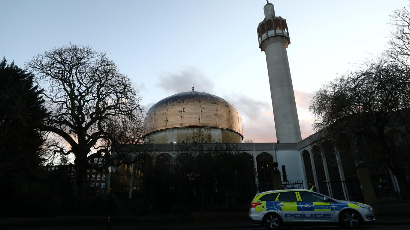 Die Moschee in London: Warum der Mann niedergestochen wurde, ist bislang noch unklar.