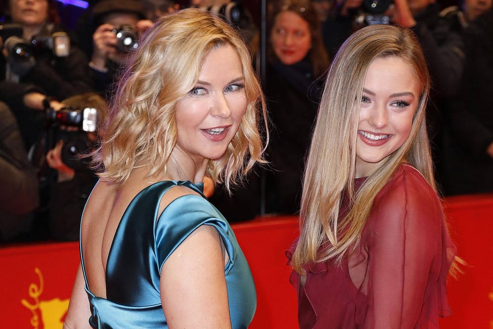 Berlinale 2020: Veronica Ferres kam zur Eröffnung mit ihrer Tochter Lilly Krug.