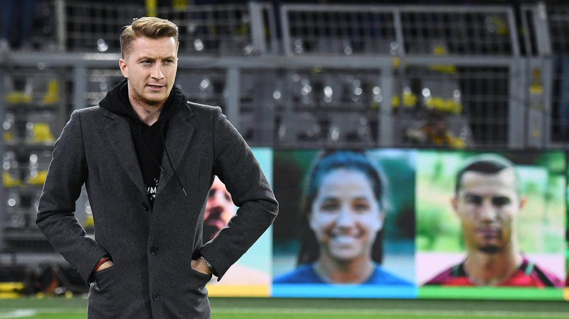 Dortmunds Kapitän Marco Reus hat Freunde und Fans auf der ganzen Welt. Er sagt: "Kein Tor, kein Sieg, kein Titel im Fußball bedeutet mir so viel wie eine offene und friedliche Gesellschaft."