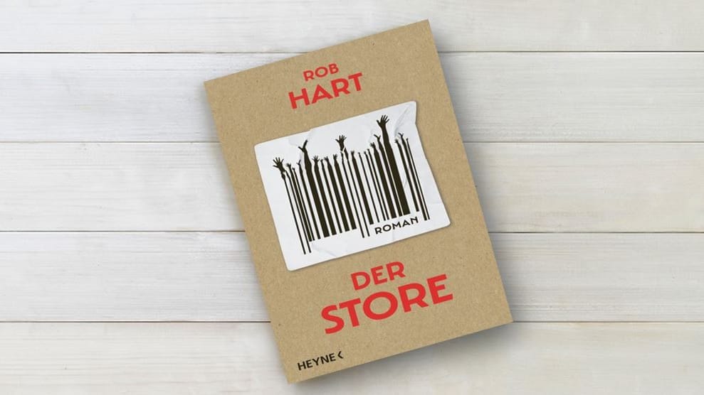 "Der Store": Rob Harts Roman entführt in eine Zukunft, in der ein riesiger Superstore die Lebenswelt bestimmt.