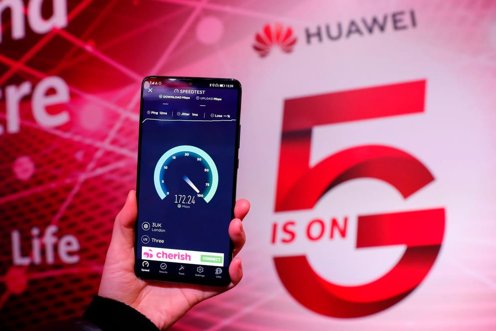 So schnell ist das 5G-Netz: Der chinesische Telekomriese Huawei hat weltweit 91 Verträge mit Mobilfunkprovidern zum Aufbau von Mobilfunknetzen der fünften Generation (5G) gewonnen.