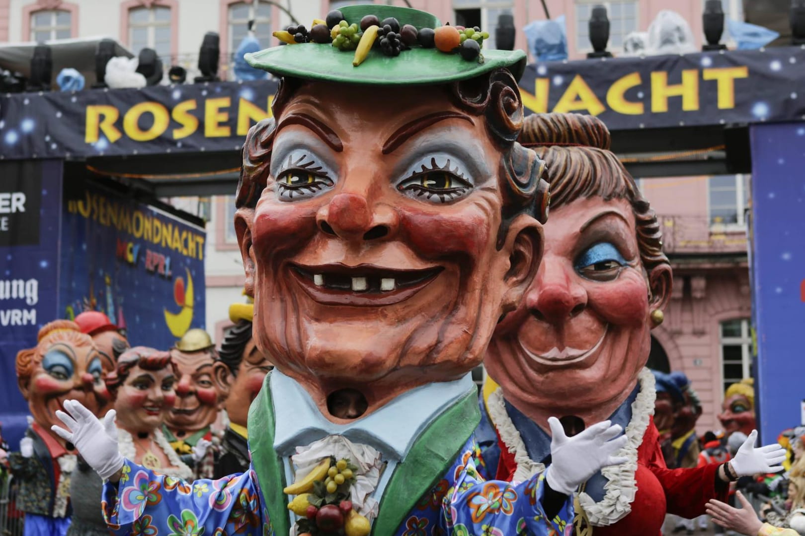 Schwellköpp bei der Mainzer Fastnacht: Seit 90 Jahren gehörten sie in Mainz dazu.